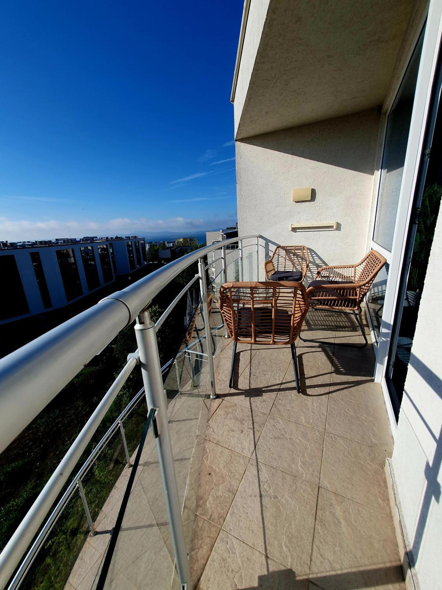 Elena'S Lux Aparthotel - Town & Sea View - Atlantis Spa Sarafovo Exterior foto